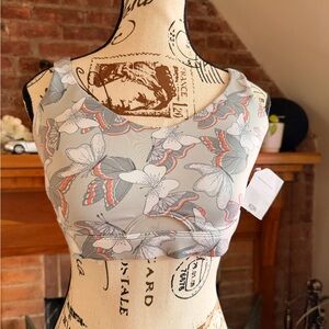 Victoria's Secret Sport Bra with Floral Design